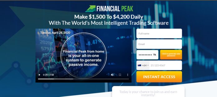 financial peak website
