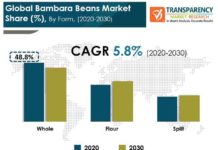 BAMBARA BEANS MARKET TO REACH VALUATION OF ~US$ 199 MN BY 2030