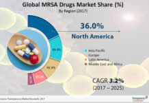Methicillin-resistant Staphylococcus Aureus Drugs Market Foreseen to Grow Exponentially by 2025