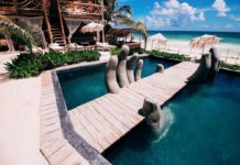Fun and frolic Vagalume Tulum- Beach restaurant