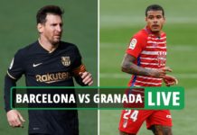Barcelona vs Granada