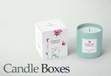 Custom candle boxes