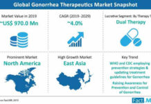 Global Gonorrhea Therapeutics Market 2019 – 2029 Boosted by Rising Demand