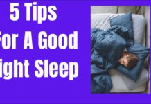 5 Tips to a Good Night’s Sleep