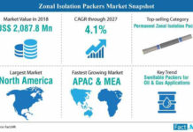 Zonal Isolation Packers to Grow at a Moderate CAGR of 4.1% through 2027 zonal-isolation-packers-market-snapshot