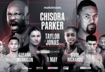 Watch Derek Chisora vs Joseph Parker Live Stream Free PPV Boxing Online Derek Chisora vs Joseph Parker Live