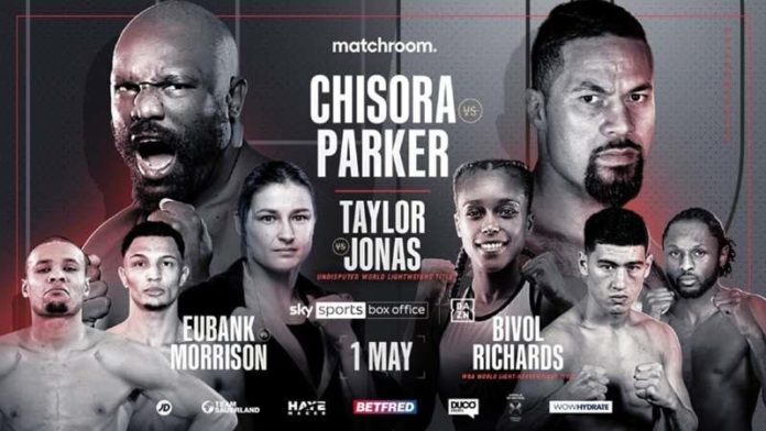 Derek Chisora vs Joseph Parker Live