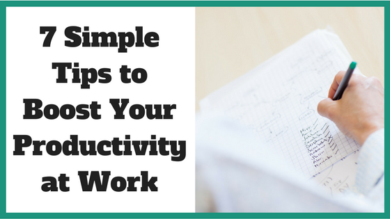Improve Your Work Productivity