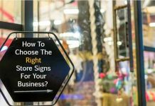 Importance of choosing a right signage company