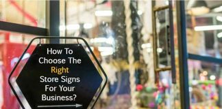 Importance of choosing a right signage company