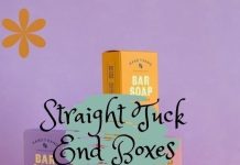 Straight tuck end boxes