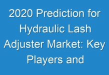 2020 Prediction for Hydraulic Lash Adjuster Market: Key Players and Driving Factors Analysis