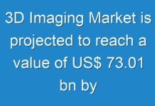 3D Imaging Market is projected to reach a value of US$ 73.01 bn by the end of 2027