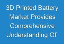 3D Printed Battery Market Provides Comprehensive Understanding Of 2024-2031