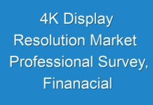 4K Display Resolution Market Professional Survey, Finanacial Overview, Emerging Applications