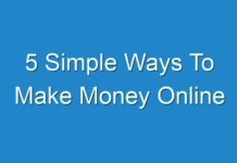 5 Simple Ways To Make Money Online