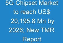 5G Chipset Market to reach US$ 20,195.8 Mn by 2026; New TMR Report Explores Impact of COVID-19 Outbreak on Market