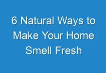 6 Natural Ways to Make Your Home Smell Fresh