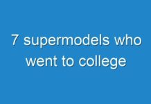 7 supermodels who went to college