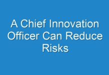 A Chief Innovation Officer Can Reduce Risks