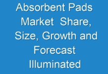 Absorbent Pads Market Share, Size, Growth and Forecast Illuminated By New Report 2019 – 2027