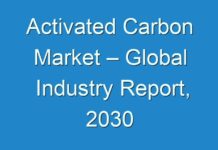 Activated Carbon Market – Global Industry Report, 2030