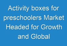 Activity boxes for preschoolers Market Headed for Growth and Global Expansion by 2027