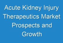 Acute Kidney Injury Therapeutics Market Prospects and Growth Assessment 2018 – 2026