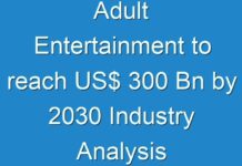 Adult Entertainment to reach US$ 300 Bn by 2030 Industry Analysis