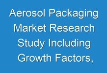 Aerosol Packaging Market Research Study Including Growth Factors, 2016 – 2024