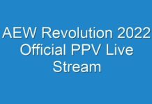 AEW Revolution 2024 Official PPV Live Stream