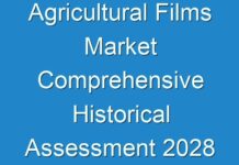 Agricultural Films Market Comprehensive Historical Assessment 2028