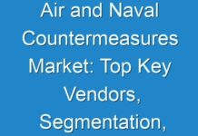 Air and Naval Countermeasures Market: Top Key Vendors, Segmentation, And SWOT Analysis By 2017 – 2025