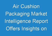 Air Cushion Packaging Market Intelligence Report Offers Insights on Growth Prospects 2024–2030