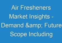 Air Fresheners Market Insights – Demand & Future Scope Including Top Players forecast to 2030