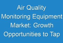 Air Quality Monitoring Equipment Market: Growth Opportunities to Tap into in 2024-2027