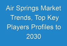 Air Springs Market Trends, Top Key Players Profiles to 2030