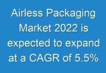 Airless Packaging Market 2024 is expected to expand at a CAGR of 5.5%