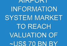 AIRPORT INFORMATION SYSTEM MARKET TO REACH VALUATION OF ~US$ 70 BN BY 2030