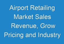 Airport Retailing Market Sales Revenue, Grow Pricing and Industry Growth Analysis