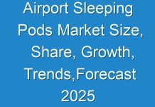 Airport Sleeping Pods Market Size, Share, Growth, Trends,Forecast 2025
