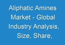 Aliphatic Amines Market – Global Industry Analysis, Size, Share, Growth, Trends, and Forecast 2018 – 2026