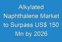 Alkylated Naphthalene Market to Surpass US$ 150 Mn by 2026