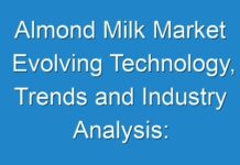 Almond Milk Market Evolving Technology, Trends and Industry Analysis: 2026