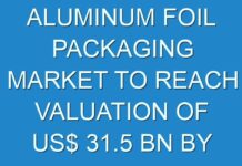 ALUMINUM FOIL PACKAGING MARKET TO REACH VALUATION OF US$ 31.5 BN BY 2025