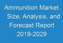 Ammunition Market Size, Analysis, and Forecast Report 2019-2029