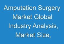 Amputation Surgery Market Global Industry Analysis, Market Size, Opportunities And Forecast 2027