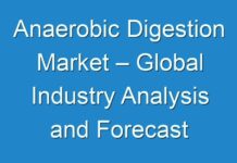 Anaerobic Digestion Market – Global Industry Analysis and Forecast 2017 – 2025