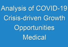 Analysis of COVID-19 Crisis-driven Growth Opportunities Medical Nutrition Market