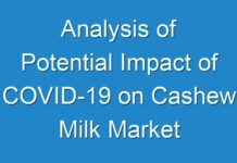 Analysis of Potential Impact of COVID-19 on Cashew Milk Market Forecast